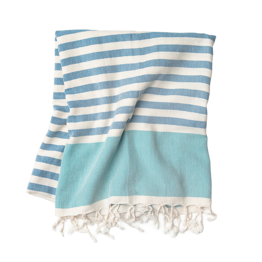 Artisan Turkish Towel Aqua