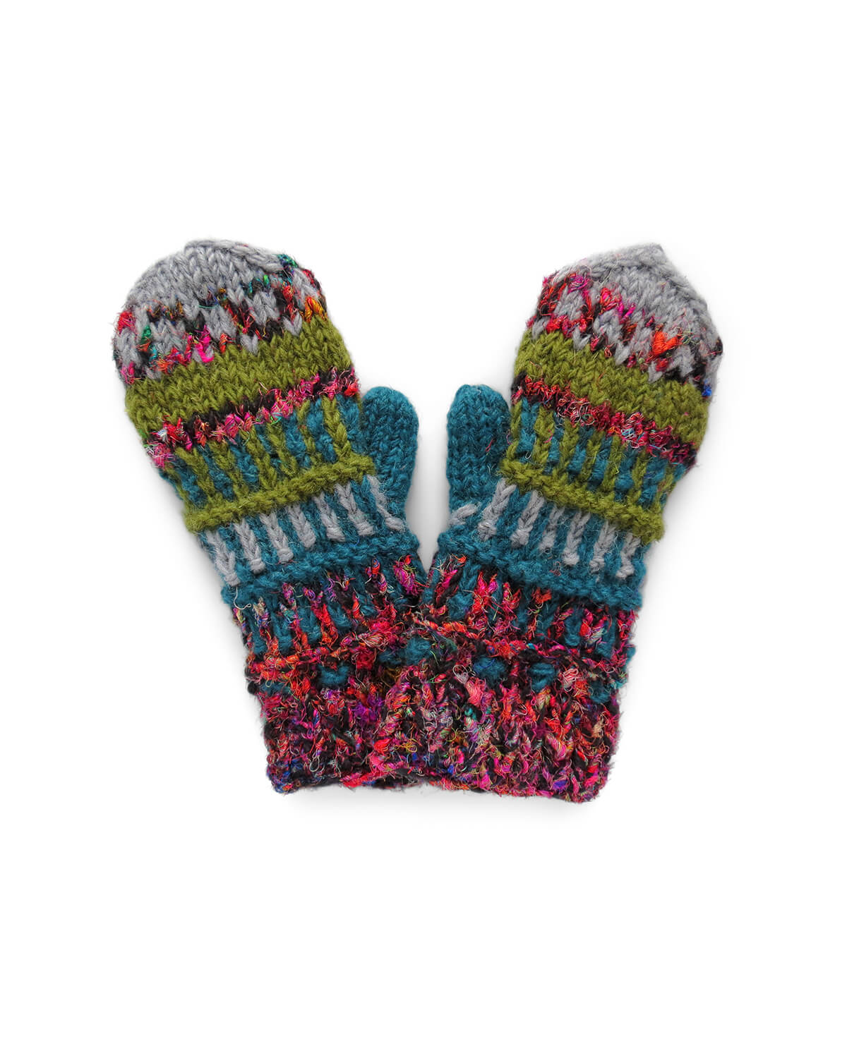 Himalayan Wool Knit Mitten