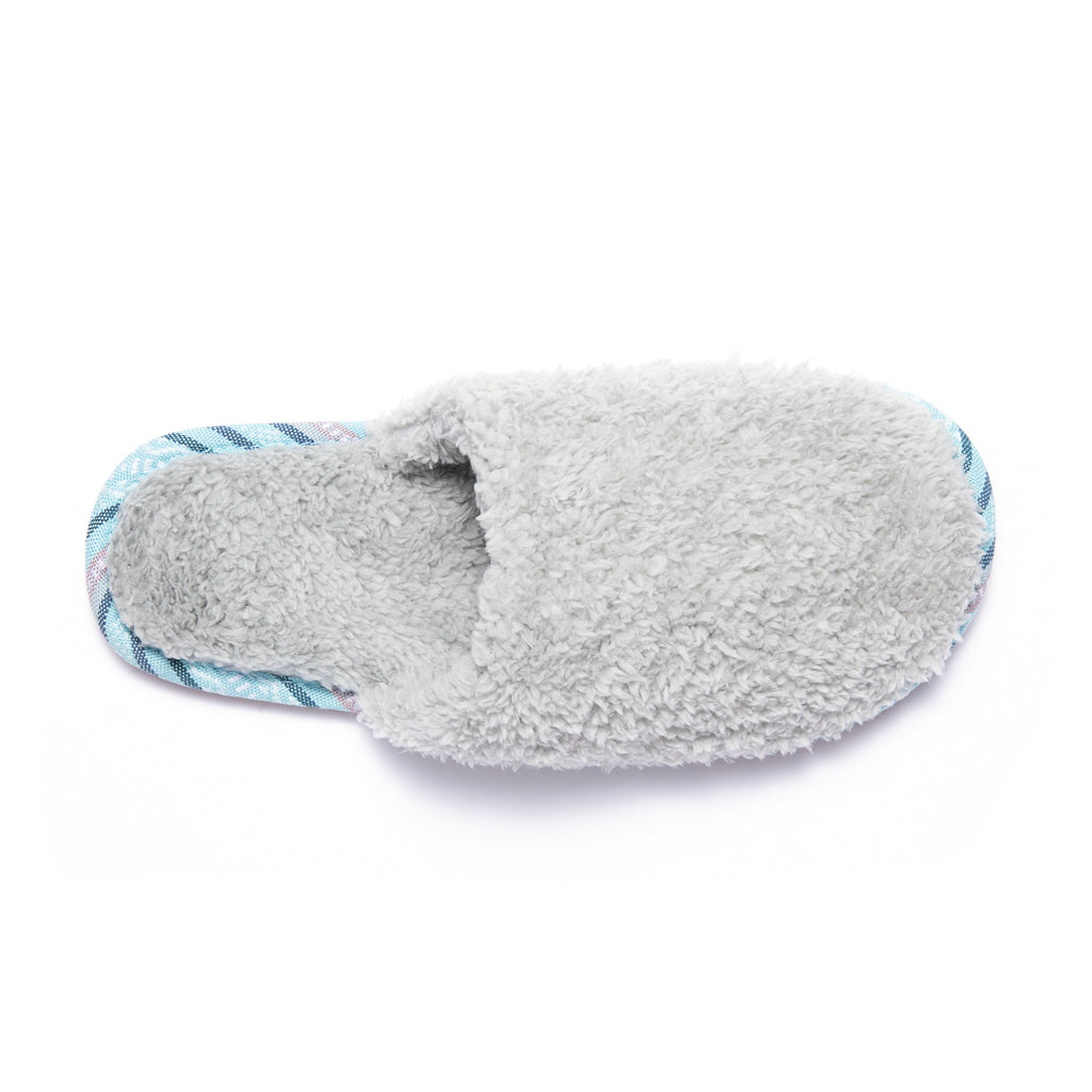 Women’s Meridian Sherpa Mule Slipper Silver